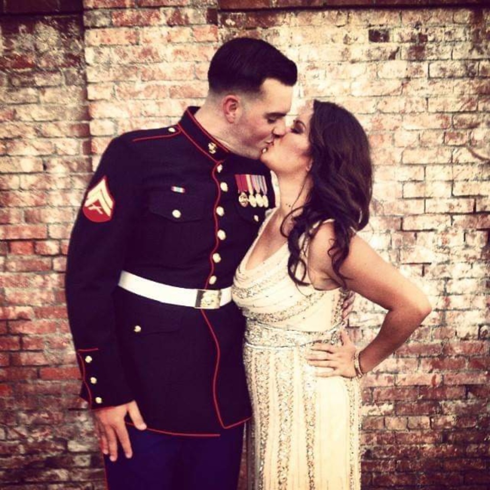Beaded ball gown